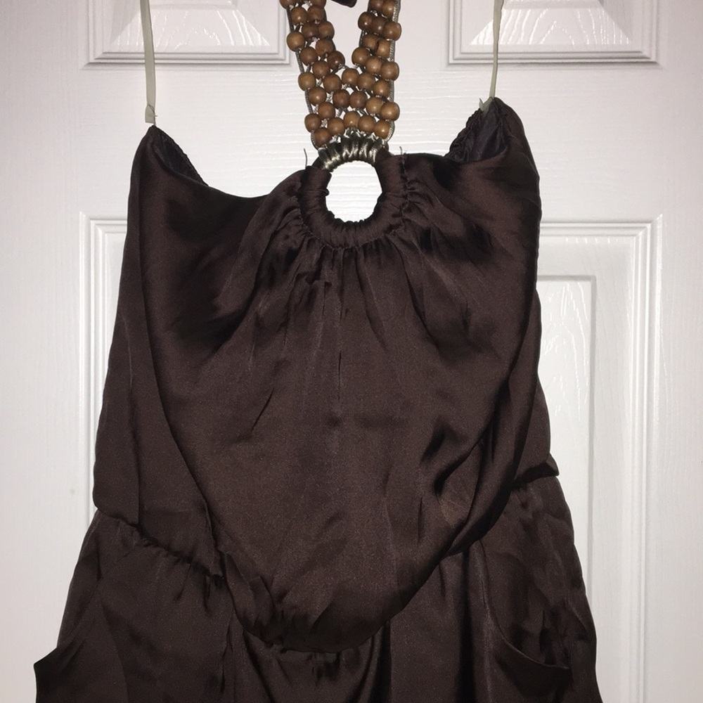 Brown romper